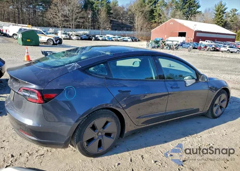 2021 Tesla Model 3 from USA, damaged, VIN 5YJ3E1EA4MF078245